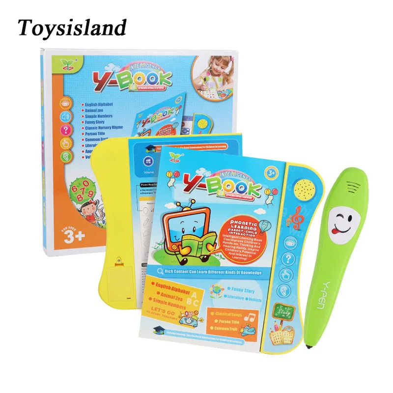 

Книга детская электронная с ручкой и буквами на английском языке