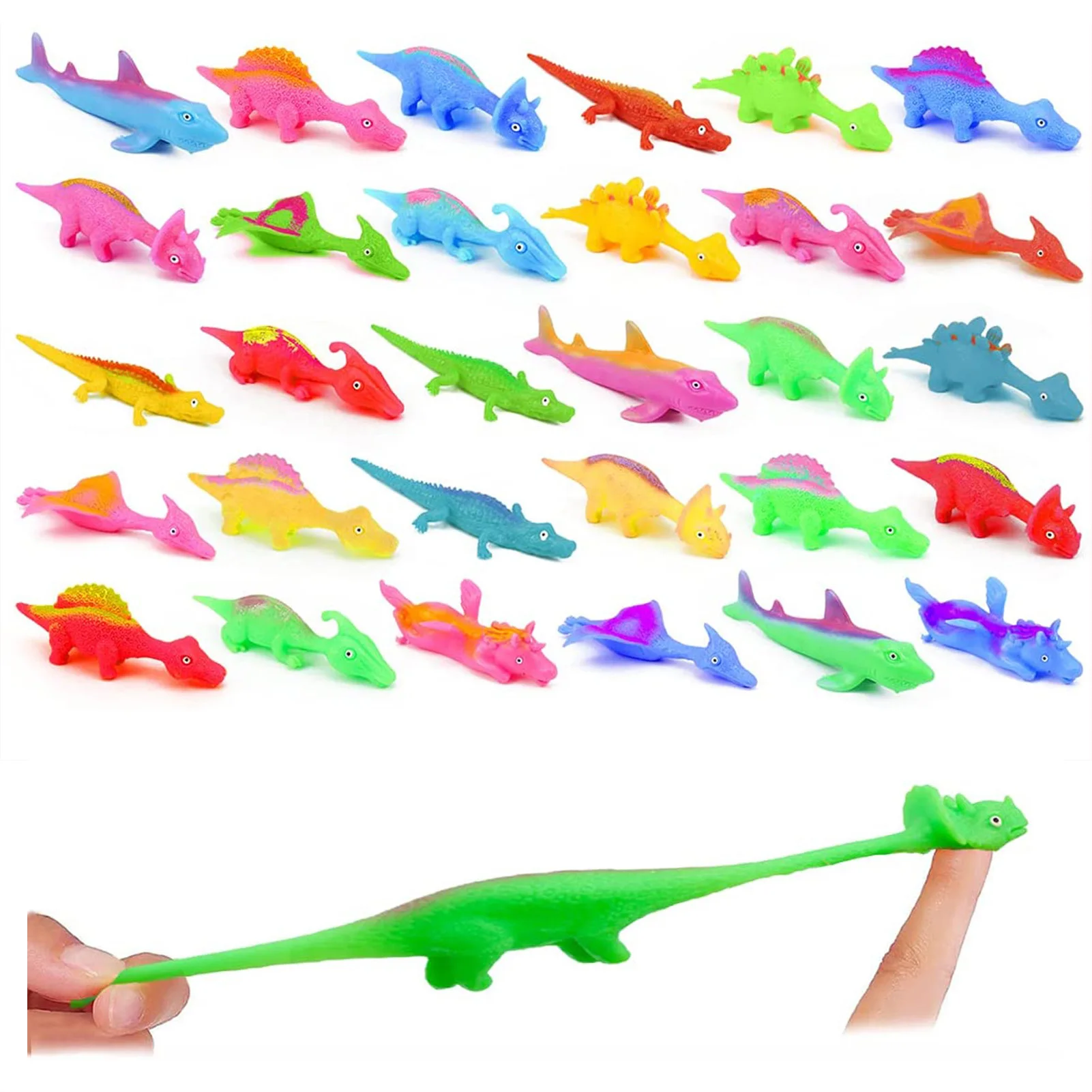 

30PCS Catapult Animals Cute Funny Finger Toy For Party Having Fun
