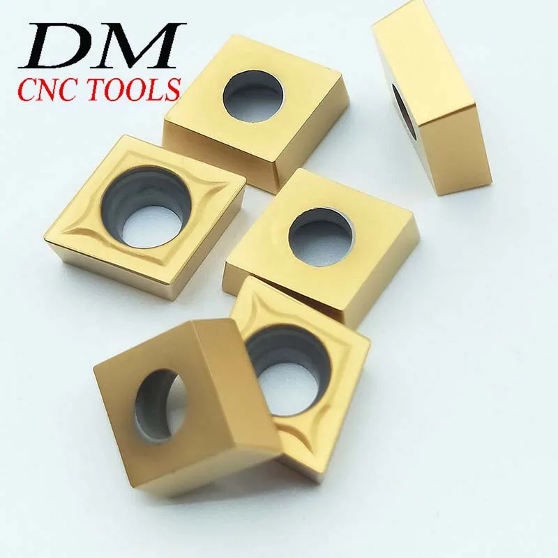 

10 шт. CCMT09T304 ccmt32,51 US735 поворотные твердосплавные вставки инструмент токарный станок инструмент лицо CNC токарный станок Поворотная лопасть