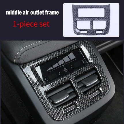 

Задняя средняя рама вентиляционного отверстия для Volvo из углеродного волокна 2018 1 шт. Xc60 2010-