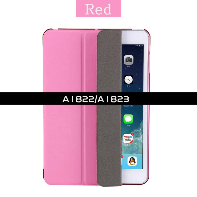 For iPad 5 Планшет чехол для Apple iPad 2/3/4, 5, 6, 9,7 ''A1822 A1823 A1893 A1954 A1458 A1459 A1460 A1395 A1396 Магнетическое умное покрытие - Цвет: For iPad 5