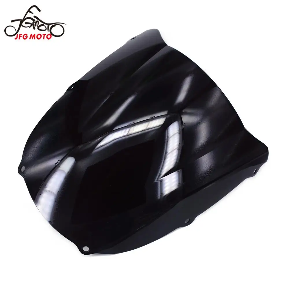 Для KAWASAKI ZX6R ZX636 ZX 6R 636 1998 1999 мотоцикл черный Высокое качество ABS пластик ветровое