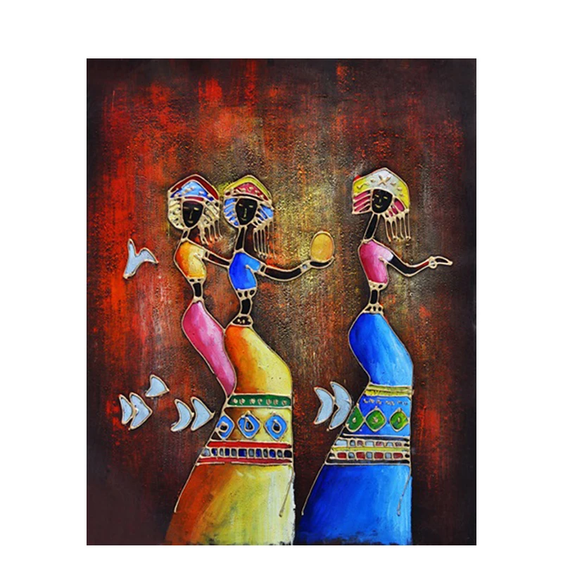 

Oil Painting By Numbers Woman Figure DIY Craft Kit On Canvas 40x50cm Framed Coloring By Number Drawing For Adults Decoration Art
