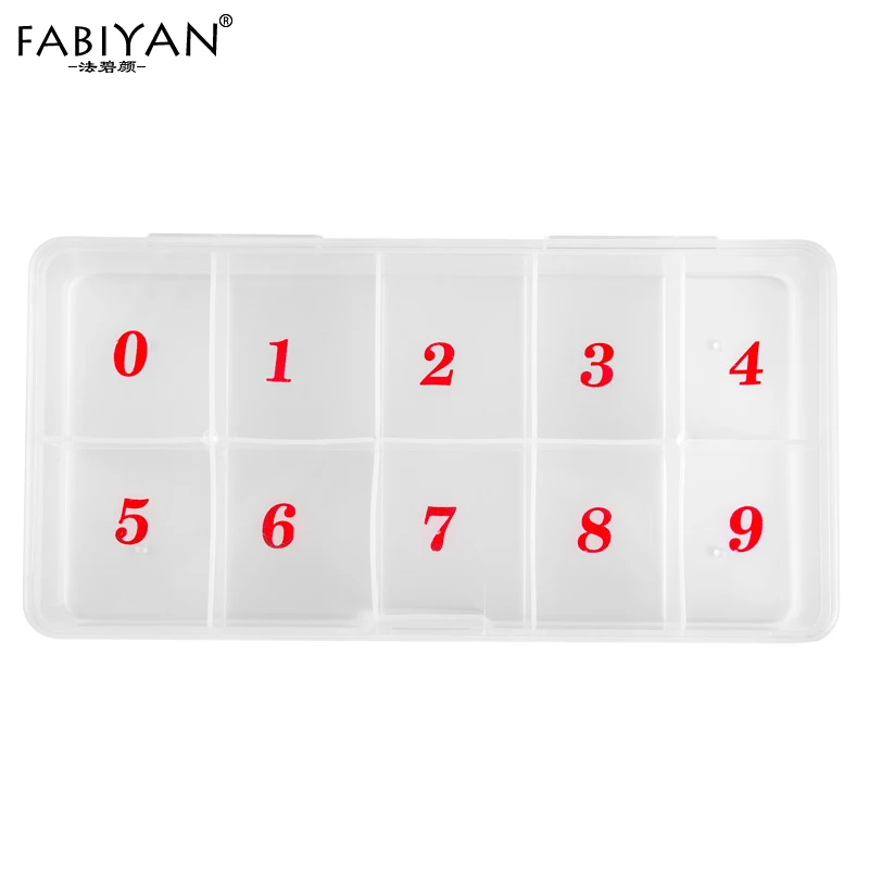 

Прозрачная коробка для украшений, 10 сеток, органайзер для хранения, демонстрация бисера, стразы, блестящий инструмент