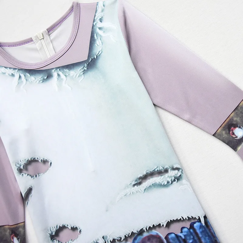 Новинка Облегающий комбинезон для Хэллоуина Маскарадный костюм из 2 предметов