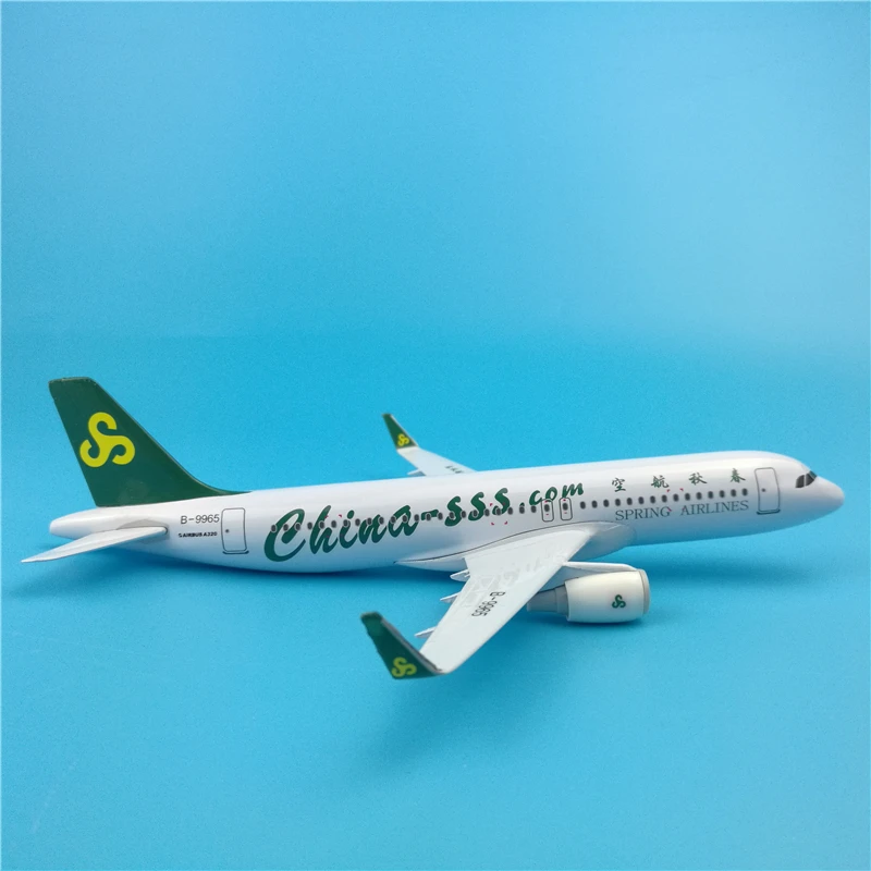 20 см весна и осень Airlines A320 металлическая модель самолета Китай SSS литье под