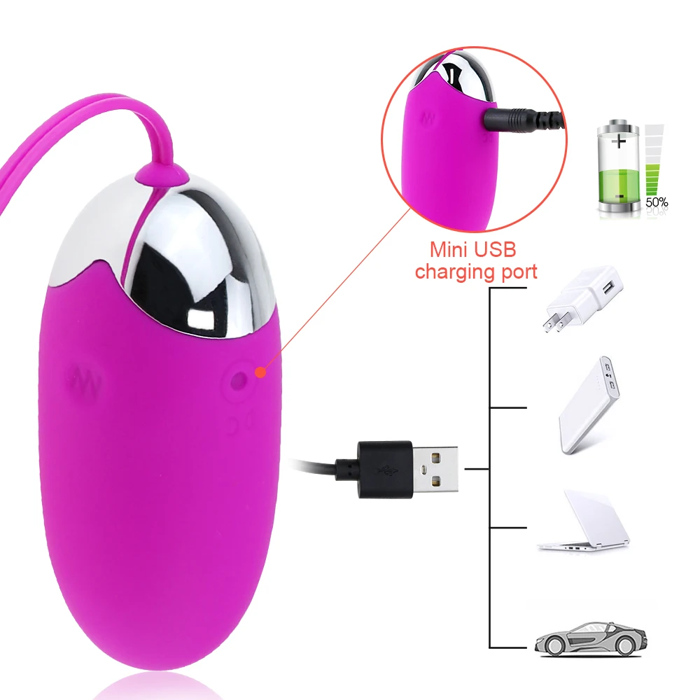 Яйцо вибратор с управлением через приложение массажер точки G 12 режимами