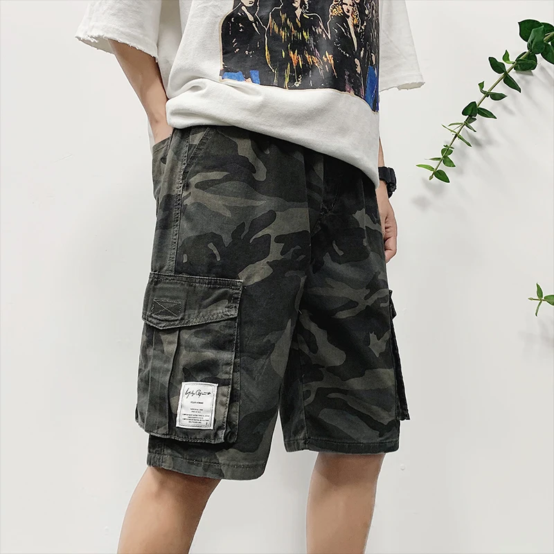 Летние повседневные мужские шорты спортивные для бега тренировок тренажерного