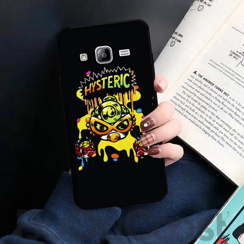 

Japan Fashion hysteric mini Phone Case Cover for Samsung J6 J7 J2 J5 prime J4 J7 J8 2016 2017 2018 DUO core neo M20