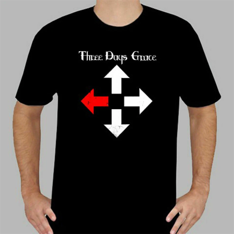 Neu Rare Three Days Grace Outsider альбом Логотип рок группа футболка S 3XL уличная