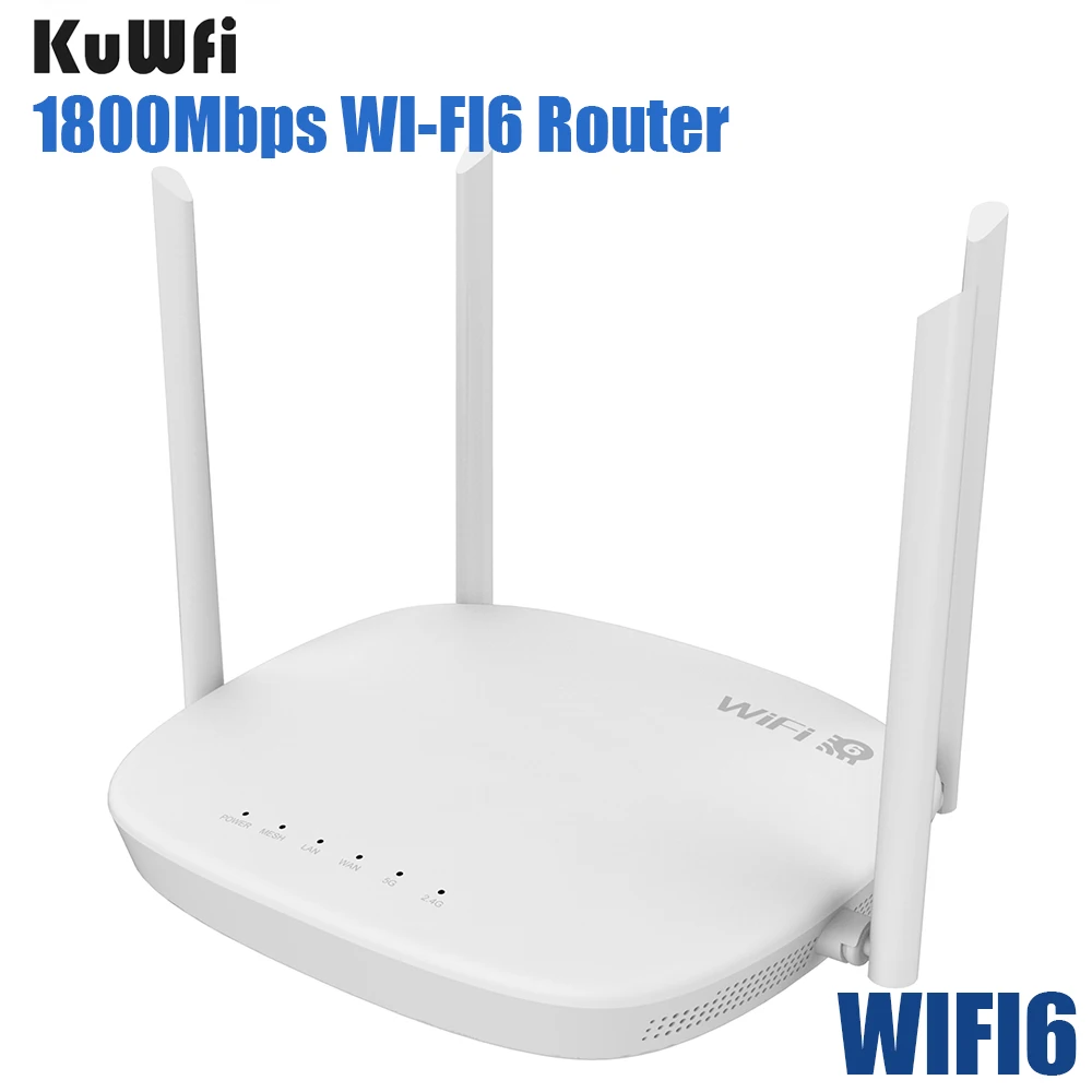 Усилитель сигнала Wi-Fi KuWFi для дома и офиса 6 гигабитных роутеров 2 4/5G Мбит/с |