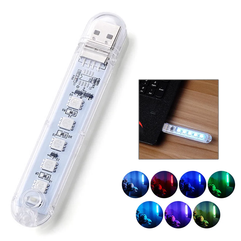 

Replacement USB Ambient Light Touch 5V Multi-Color LED Neon Atmosphere