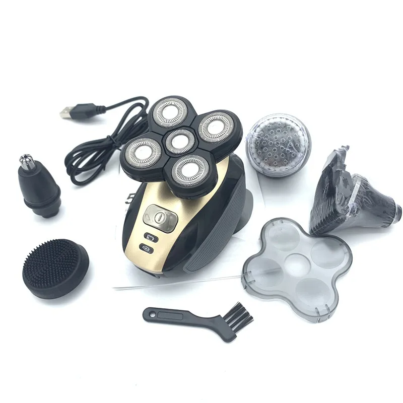 DDPGGL электрическая бритва для мужчин 5 в 1 комплект интеллигентая (ый) плавающий