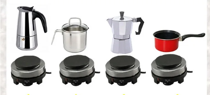 

220V500W electric stove oven cooker multifunctional small Coffee Heater Mocha heating hot plates Coffee milk machine