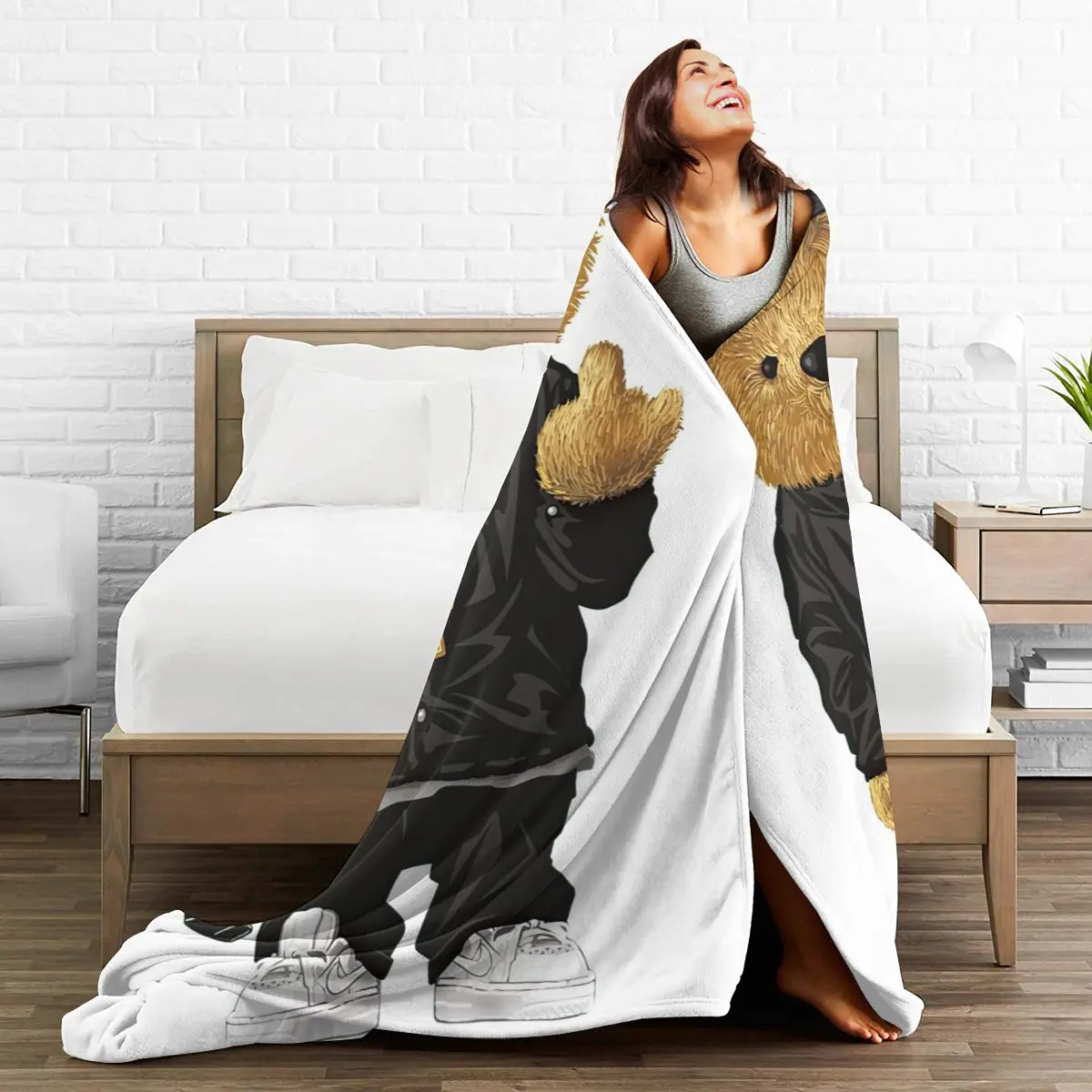 

Ultra Soft Sofa Blanket Cover Blanket Cartoon Cartoon Bedding Flannel plied Sofa Bedroom Decor for Children and Adults 278696314