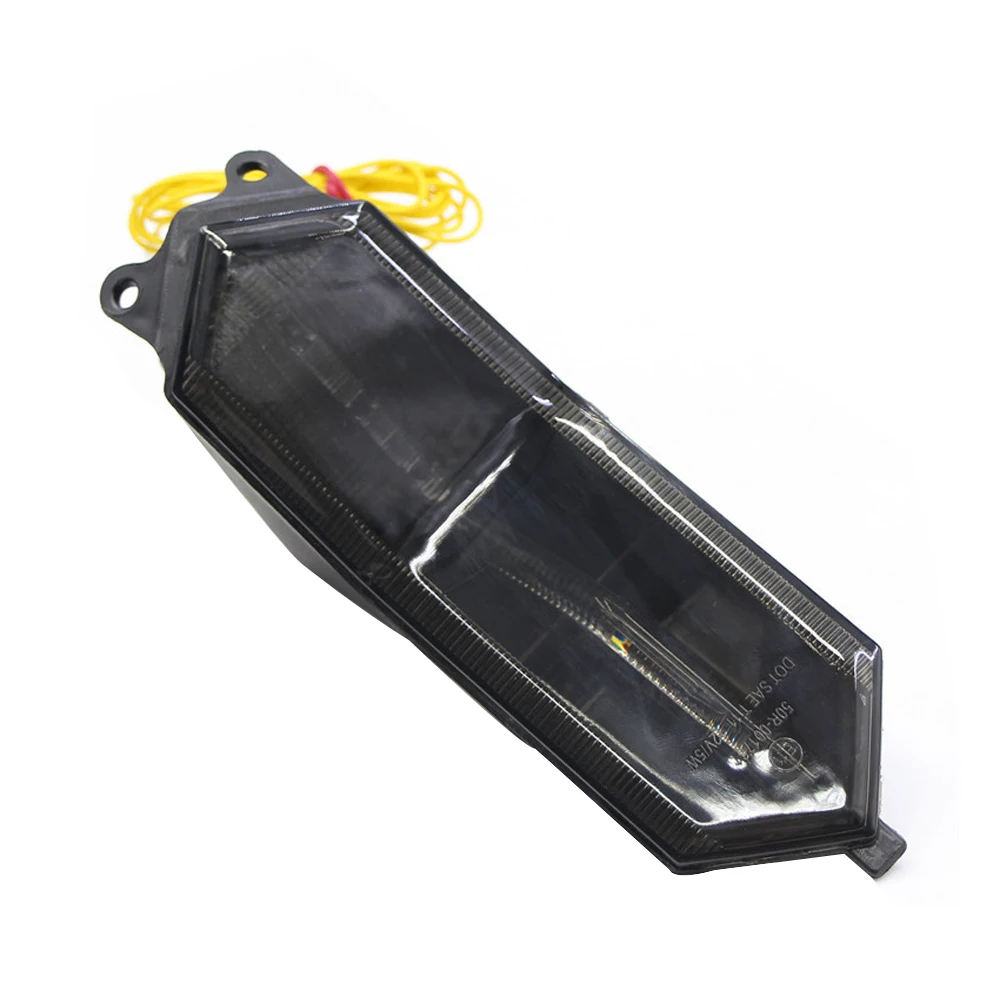 

Для Yamaha YZF R1 R1M R1S 2015 2016 2017 2018 E-Mark задний фонарь стоп-сигналы поворота Встроенная светодиодная подсветка