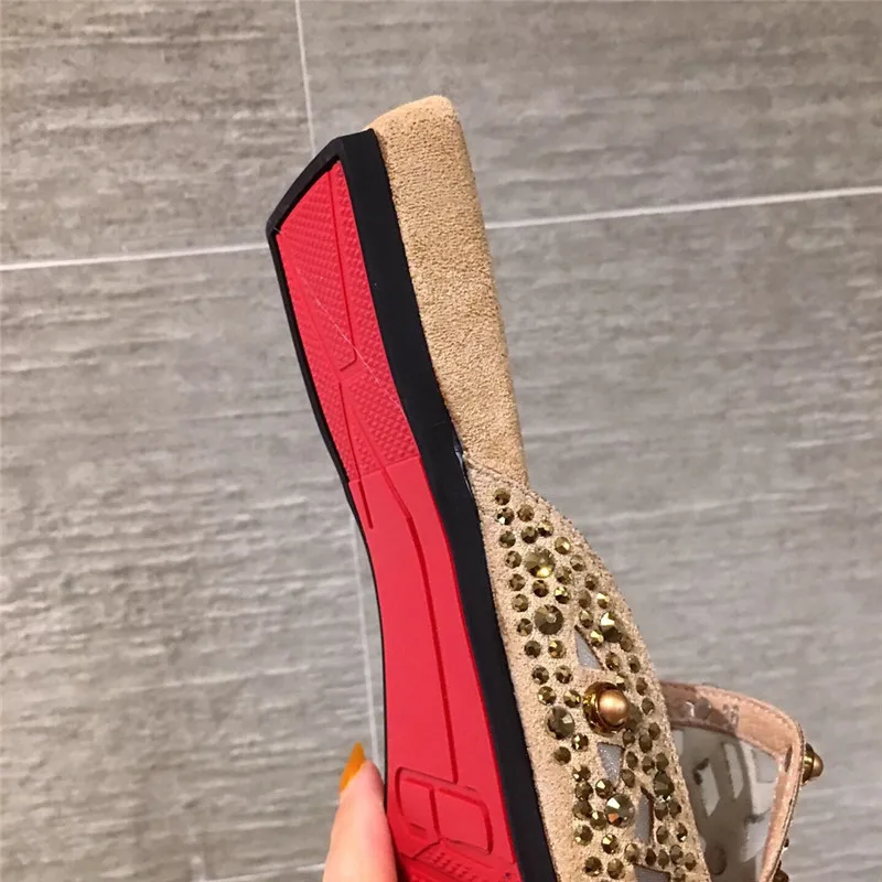 Women's Flat Pointed Toe Closed Slip-on Slippers Rivet Summer Loafer Women Mules Backless Low Heel Ladies Shoes Designer | Обувь