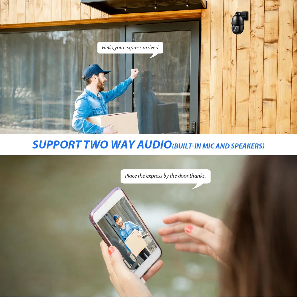 Купить 4K 8MP 30X ZOOM наружный купол 5MP 48В POE PTZ двухстороннее аудио TF слот для карты H.265 охранное Видеонаблюдение IP камера