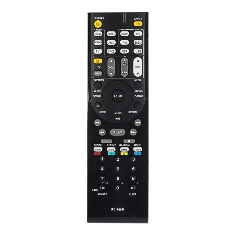 Пульт дистанционного управления Управление для Onkyo RC-799M HT-R391 HT-R558 HT-R590 HT-R591 HT-S5500