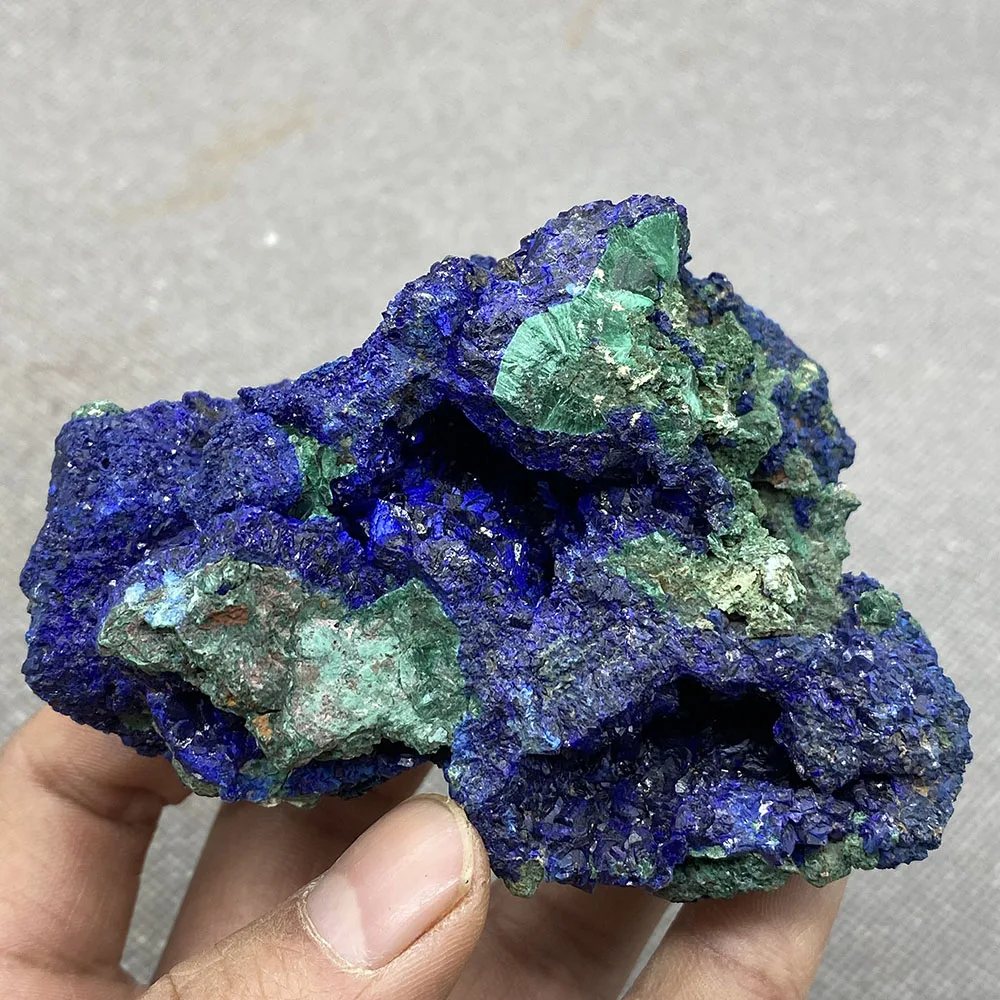 

Natural azurite mineral cristal espÃ©cime da provÃ­ncia de anhui, china ï¼ˆGeodeï¼‰