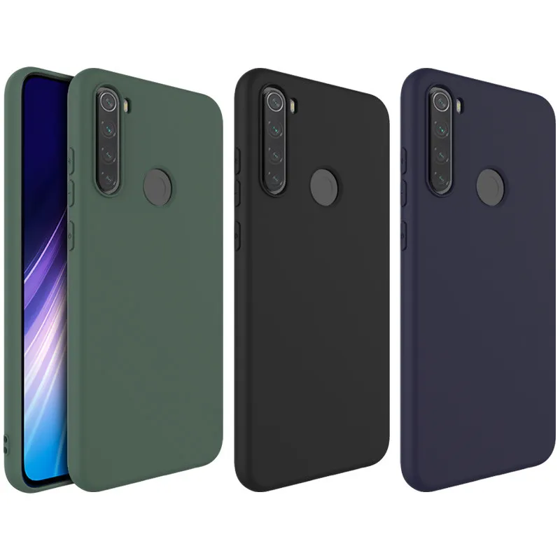 Redmi Note 8 чехол IMAK глазурь противоударный Гибкий тонкий и светильник мягкая Задняя