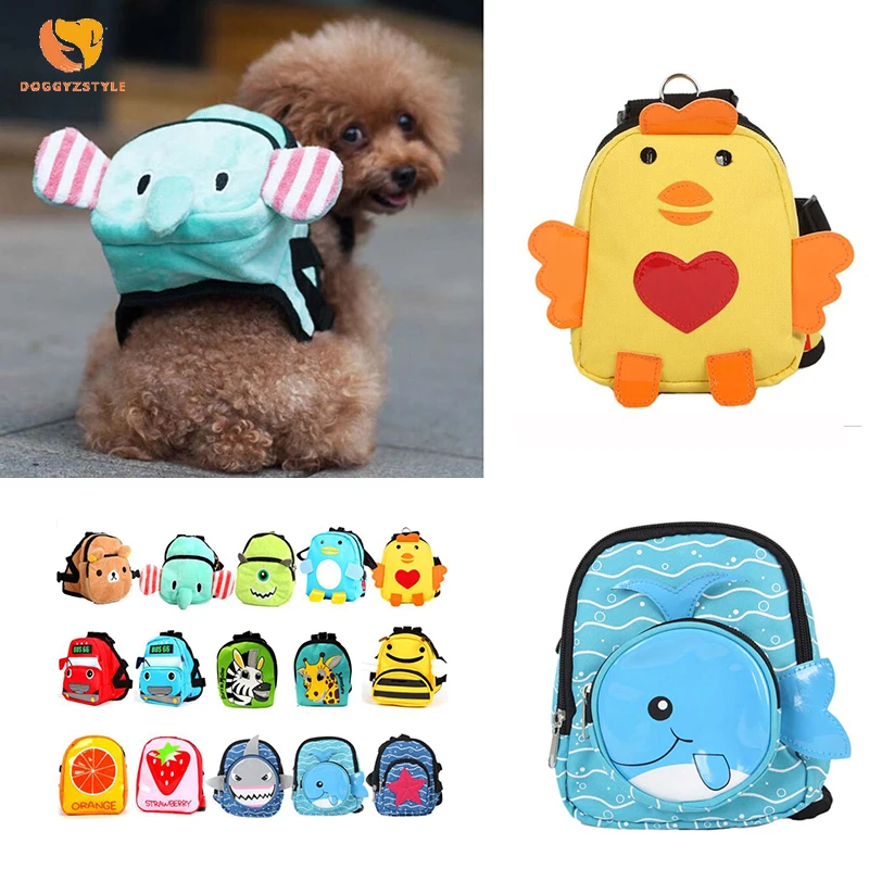 Милый рюкзак для домашних животных Модный дизайнерский ранец с рисунком