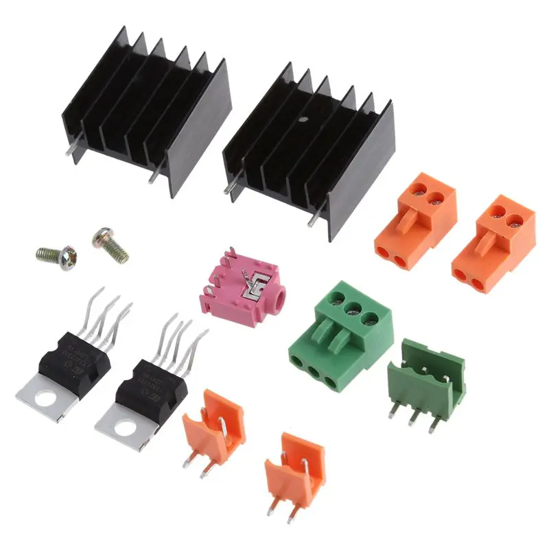 1x2x18W TDA2030A 2 0 двойной трек o Модуль усилителя DIY Kit|Беспроводные адаптеры| |