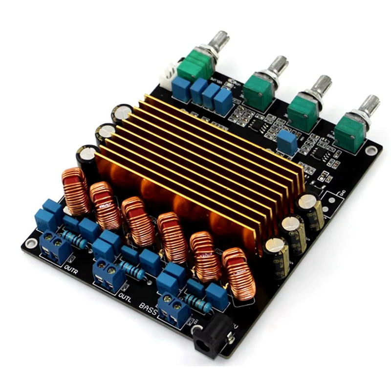 

2 Pcs Bluetooth 5.0 Power Amplifier Audio Board Sound Amplifiers Stereo Amp Treble Bass 2X50W & 160W+80W+80W