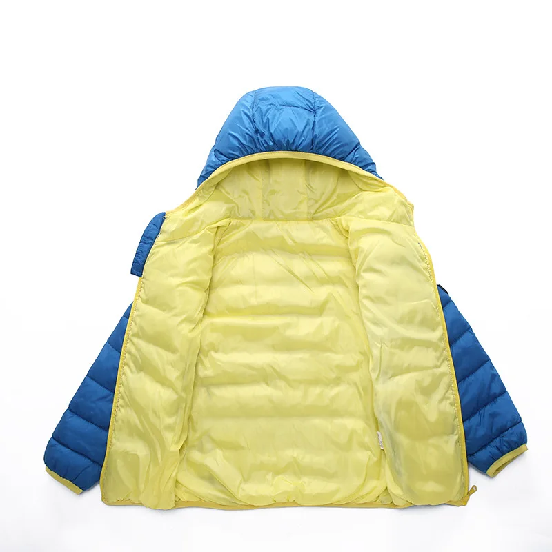 Зимнее пальто для мальчиков куртка зимняя пуховая парка Черная Детская с