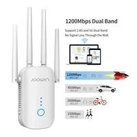 300mbps1200mbps powerful wifi repeater 2 4g5ghz home wifi signal extender 802 11ac wlan wi fi amplifier router access point