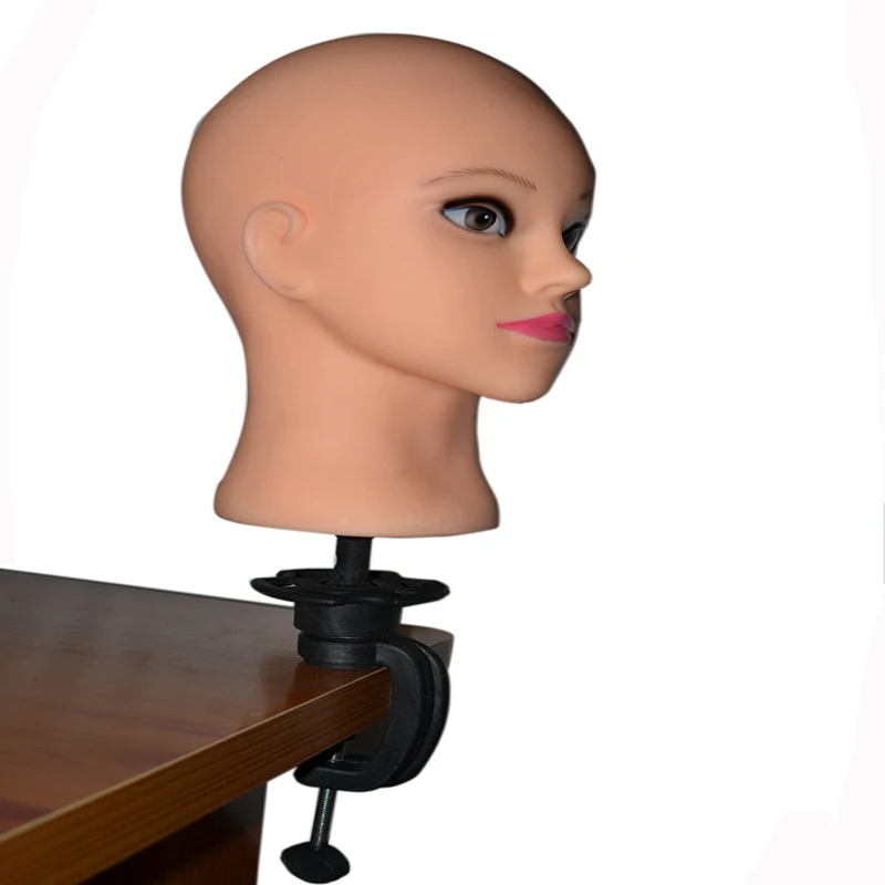 

DIANQI Black 1pcs Adjustable Mannequin Holder Wigs Stand For Mannequin Use Training model hairdressers salon styling tools