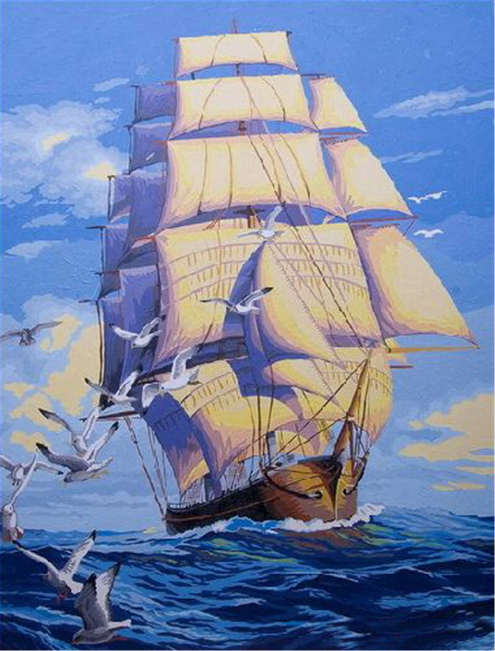 

Набор для рисования по номерам «сделай сам», 40x50 см