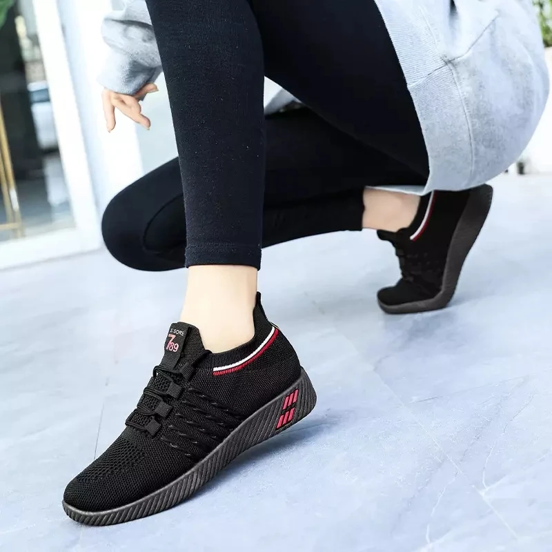 

2021 new Breathable mesh Women Sneakers Slip On Women Loafers sport Walking Flat running shoes zapatos mujer