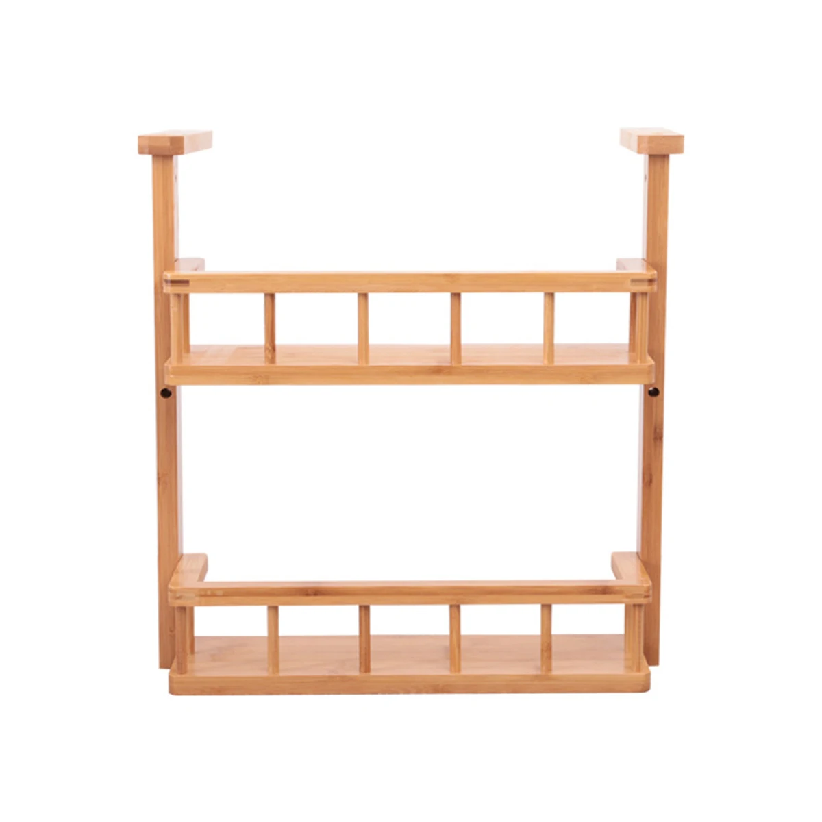 

2/3/4 Layer Wooden Adjustable Refrigerator Shelf Fridge Side Rack Sidewall Holder Kitchen Supplies Organizer Side Hanging Rack