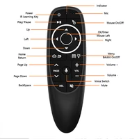 kebidu backlit fly air mouse smart voice remote control g10s pro wireless gyro sensing smart remote control ir learning