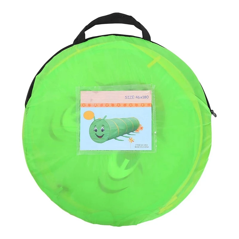 

Children's Tent Caterpillar Tunnel Baby Cartoon Crawling Game Dollhouse Ocean Bobo Ball Pool Teepee Play Tent Kids Tent