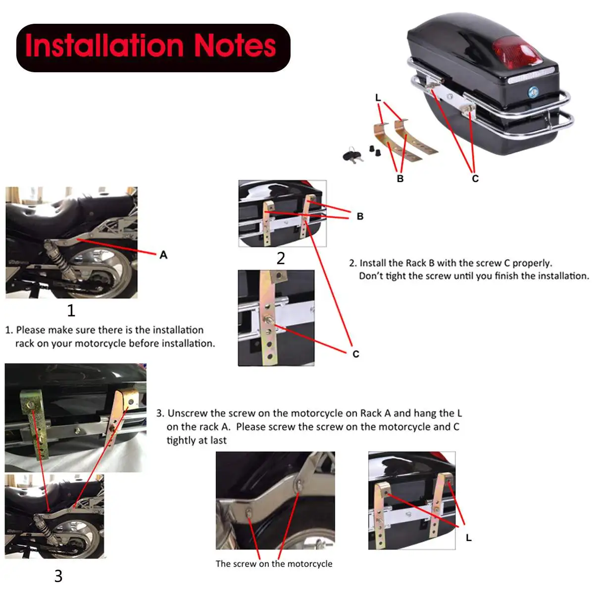 Универсальные боковые боксеры для мотоцикла багажная сумка инструментов