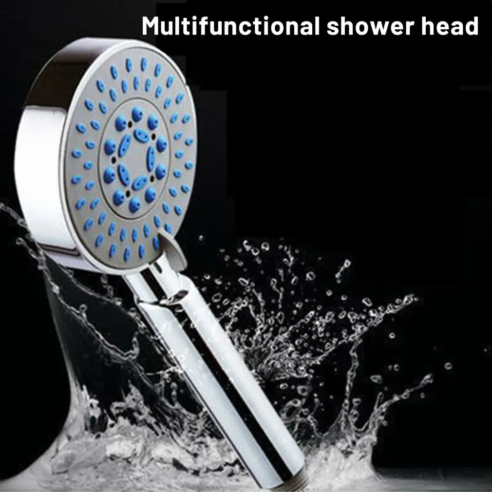 

Hand Shower 360 Degree Rotated 5 Modes High Pressure Adjustment Pressure Water Saving Spray Shower Head Bathroom Accessories