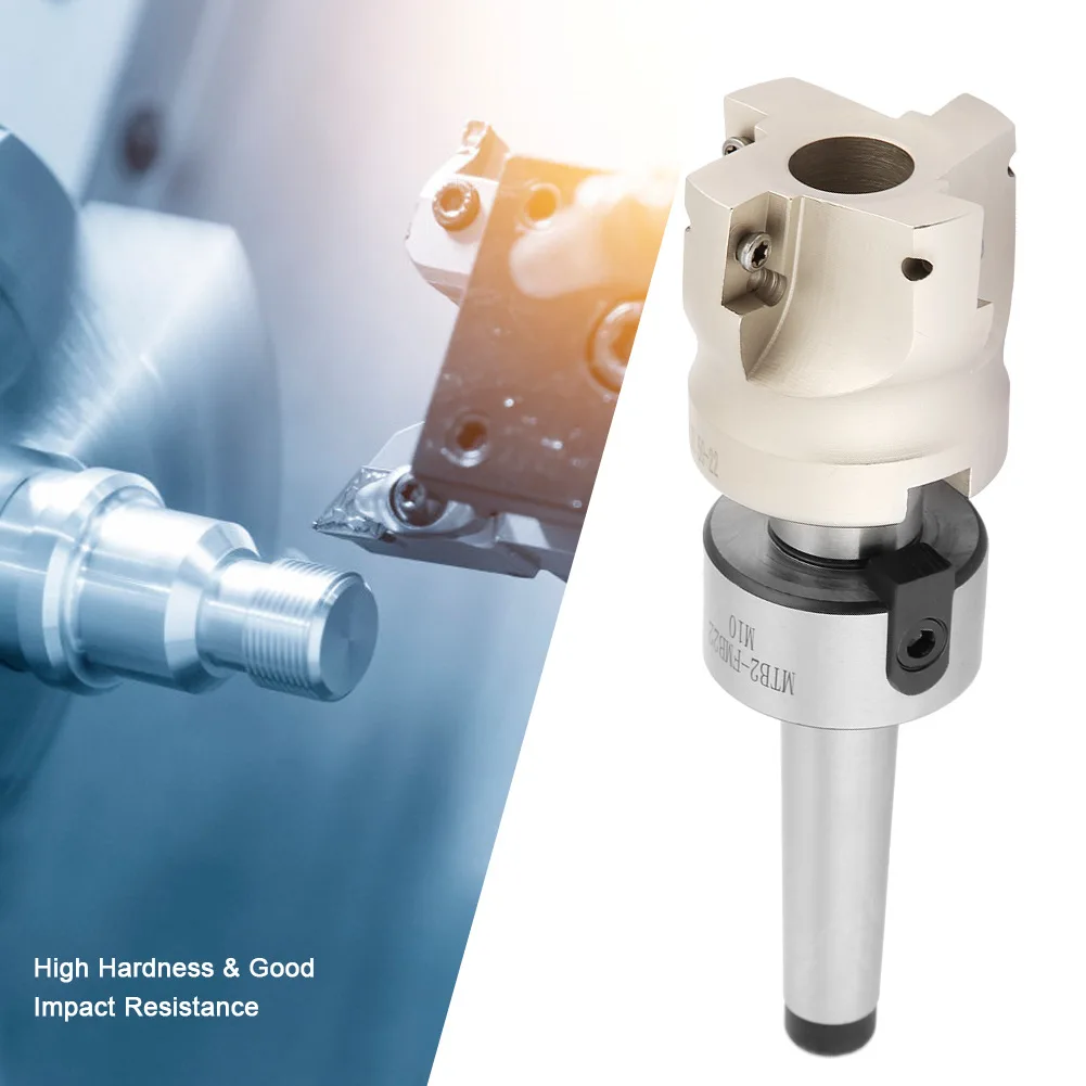 Фреза для фрезы с держателем торцевой Фрезы ЧПУ 400R-50-22 + 10 аксессуаров карбидных