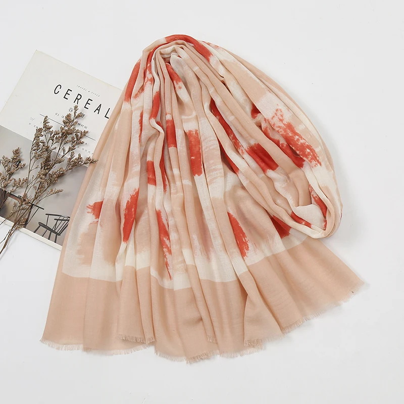 Новейшие Галстуки окрашенные раньше искусственные хиджабы большой размер