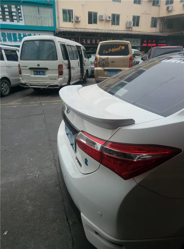 Спойлер для Corolla со светодиодный Ной моделью из АБС-пластика спойлер заднего