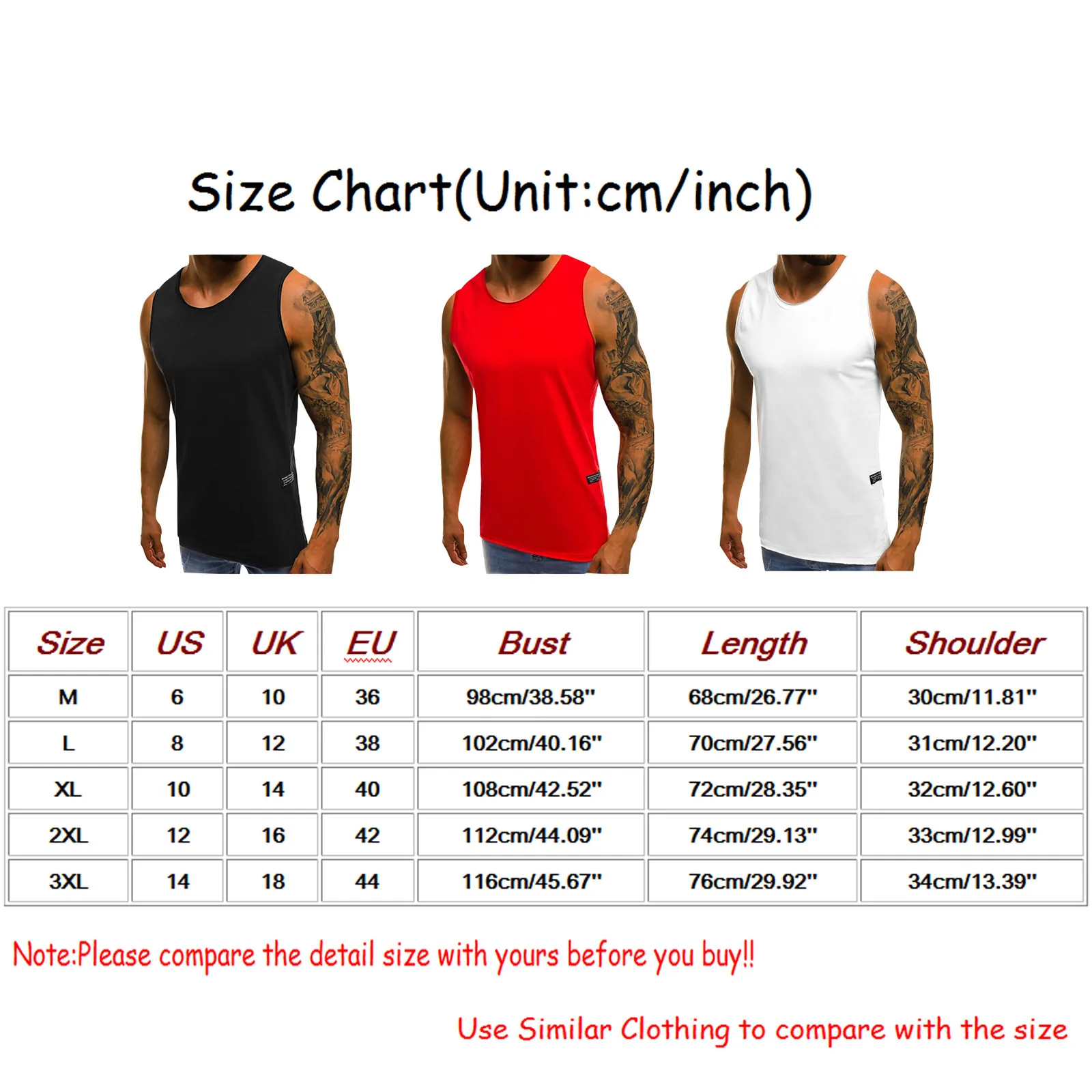 

Fashion Men Solid Colors Sleveless Home Outdoor Tank Tops Casual Basic Loose Breathable Quick-drying Fitness Gym Sports Tops#p3