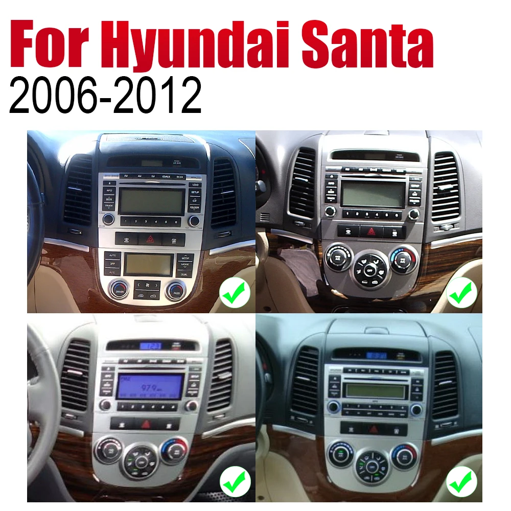 ZaiXi автомобильный dvd плеер gps навигация для hyundai Santa Fe 2006 ~ 2012 автомобильное