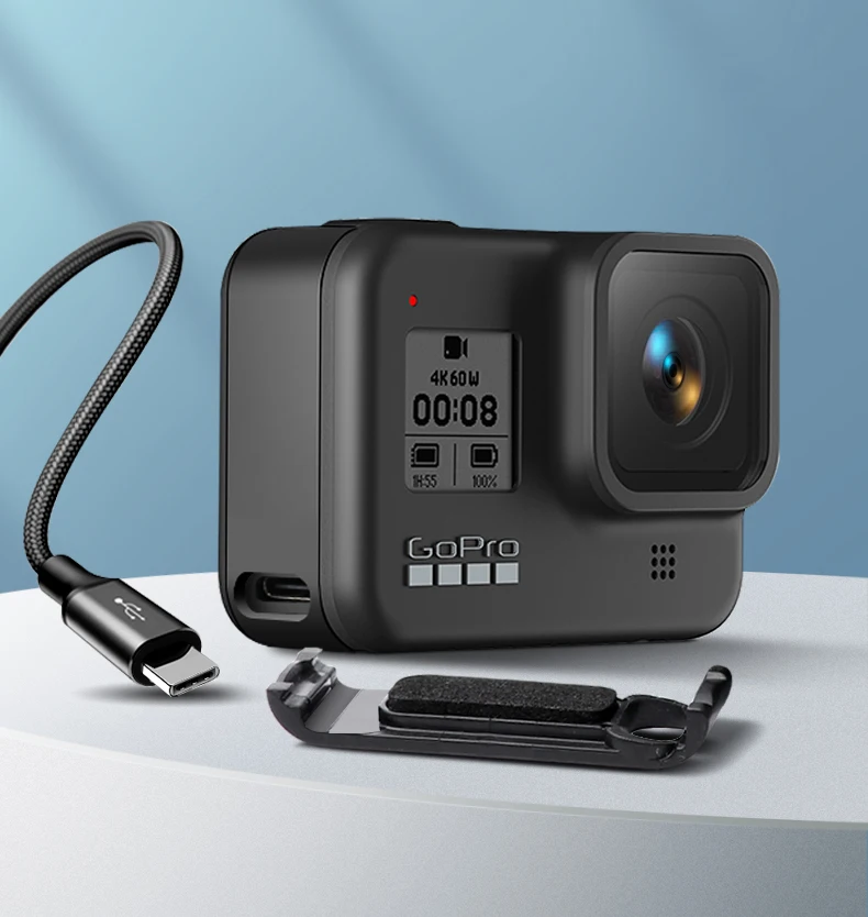 

2 шт., съемный пылезащитный боковой разъем для камеры Gopro Hero 8