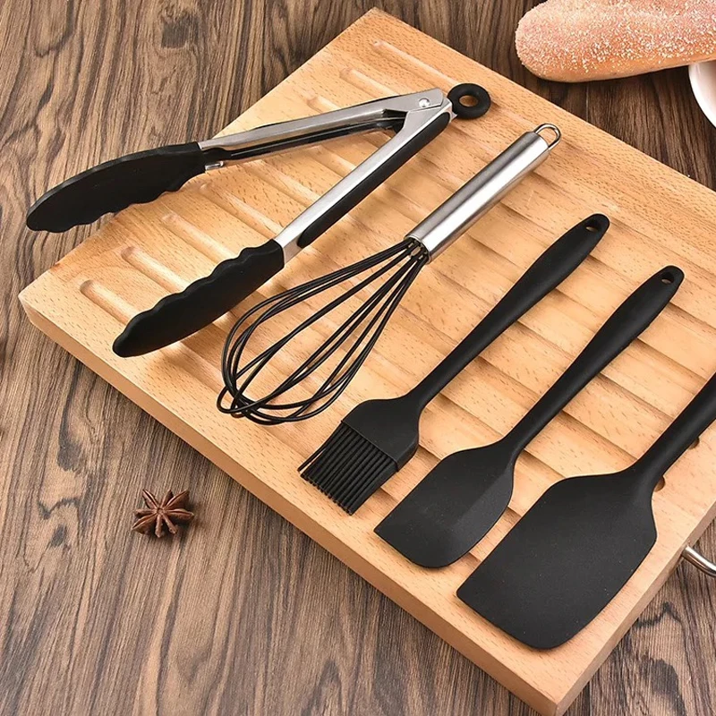 5-11 Pcs Heat Resistant Silicone Cookware Set Nonstick Cooking Tools Kitchen Baking Tool Kit Utensils | Дом и сад