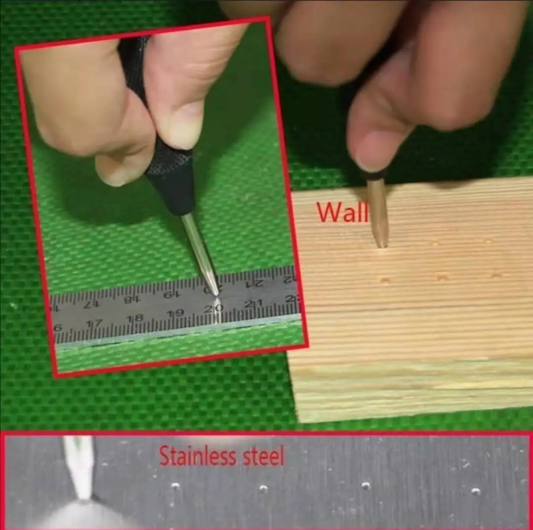 5 дюймов автоматический Кернер подпружиненный маркировки инструмент пусковых