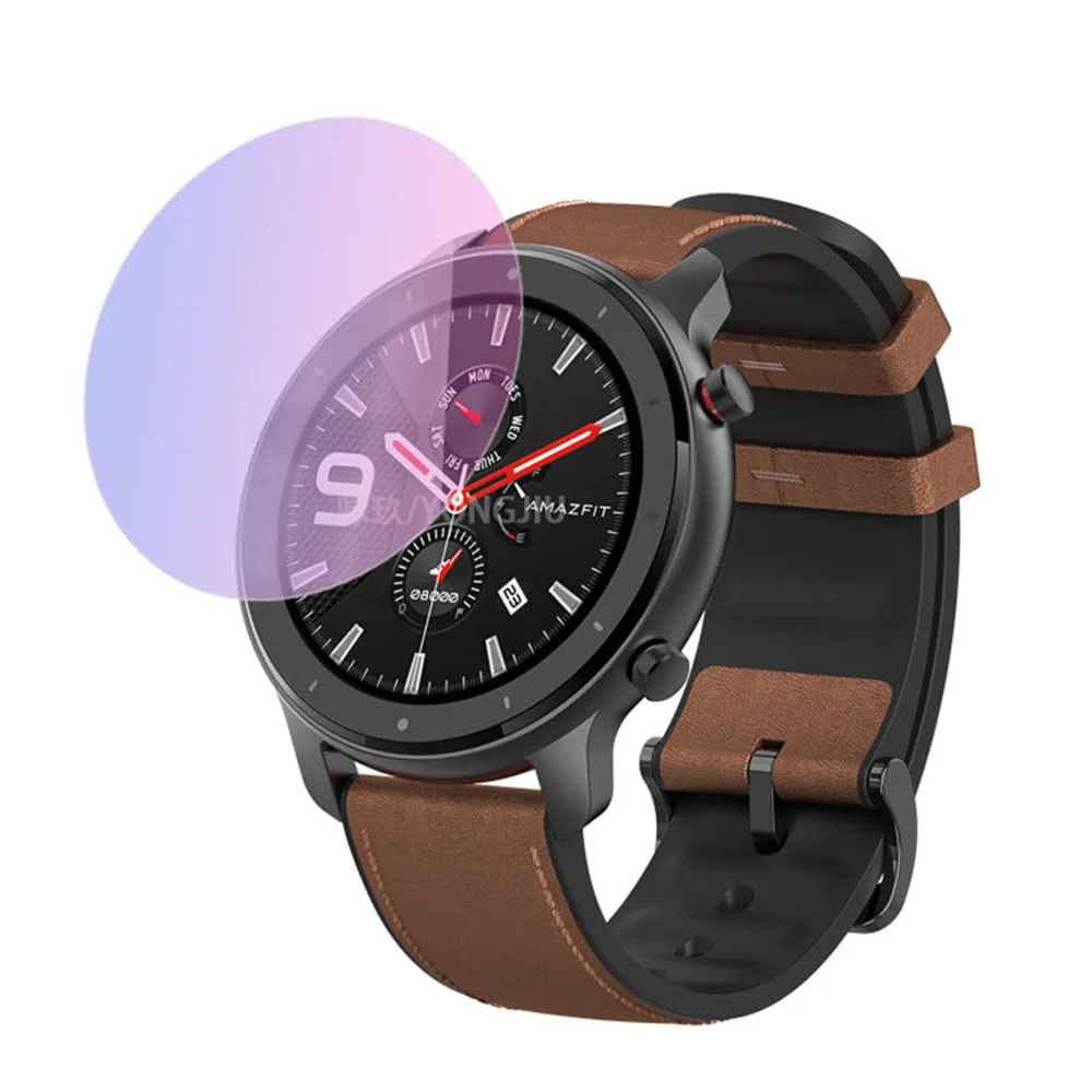 Закаленное стекло 2 шт./лот для смарт часов AMAZFIT GTR 42/47 мм защитное защита