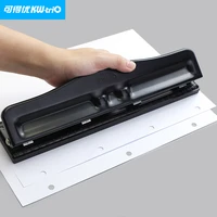 346 hole adjustable desktop punching machinea7a6paper diary storage box paper office supplies manual puncher