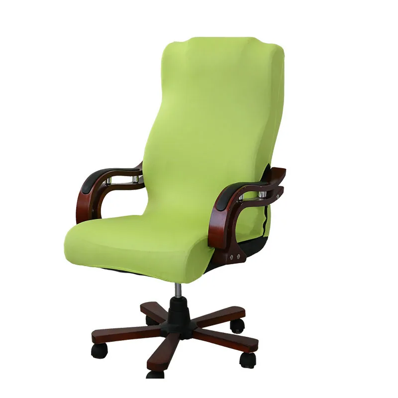 Lemon Green 1 пара подлокотников для офиса чехол на компьютерное кресло губка налокотники спандекс подлокотник чехол украшение домашний декор Прямая поставка - Цвет: Lemon Green