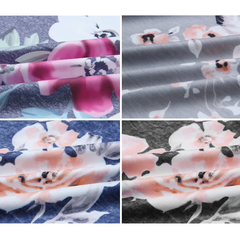 Женские свободные штаны с цветочным принтом для йоги и фитнеса повседневные